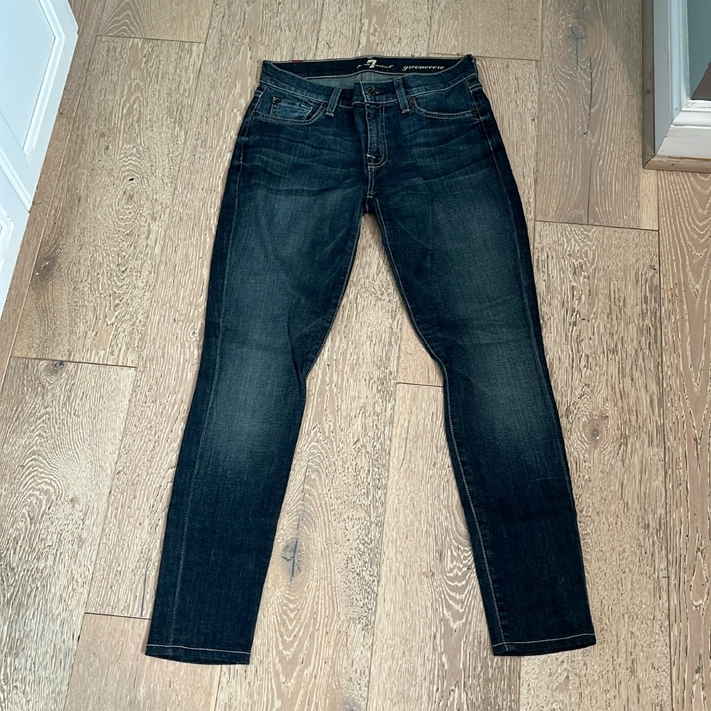 7 For All Mankind Gwenevere Skinny Jeans - Size 27